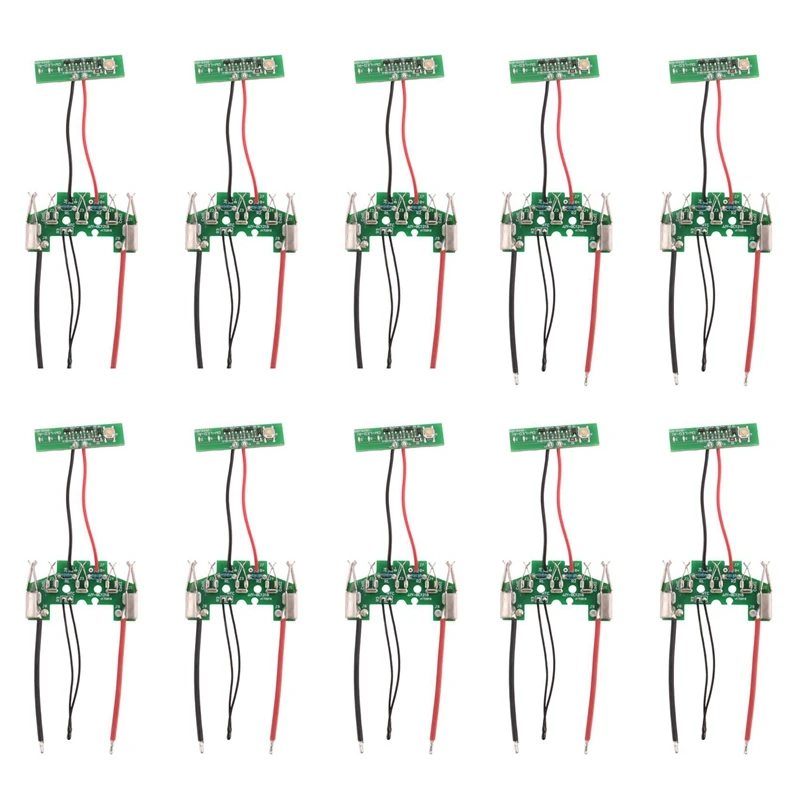 HOT SALE 10X BAT610 18V Lithium-Ion Battery PCB Charging Protection Circuit Board For Boschs 18V Li-Ion Battery