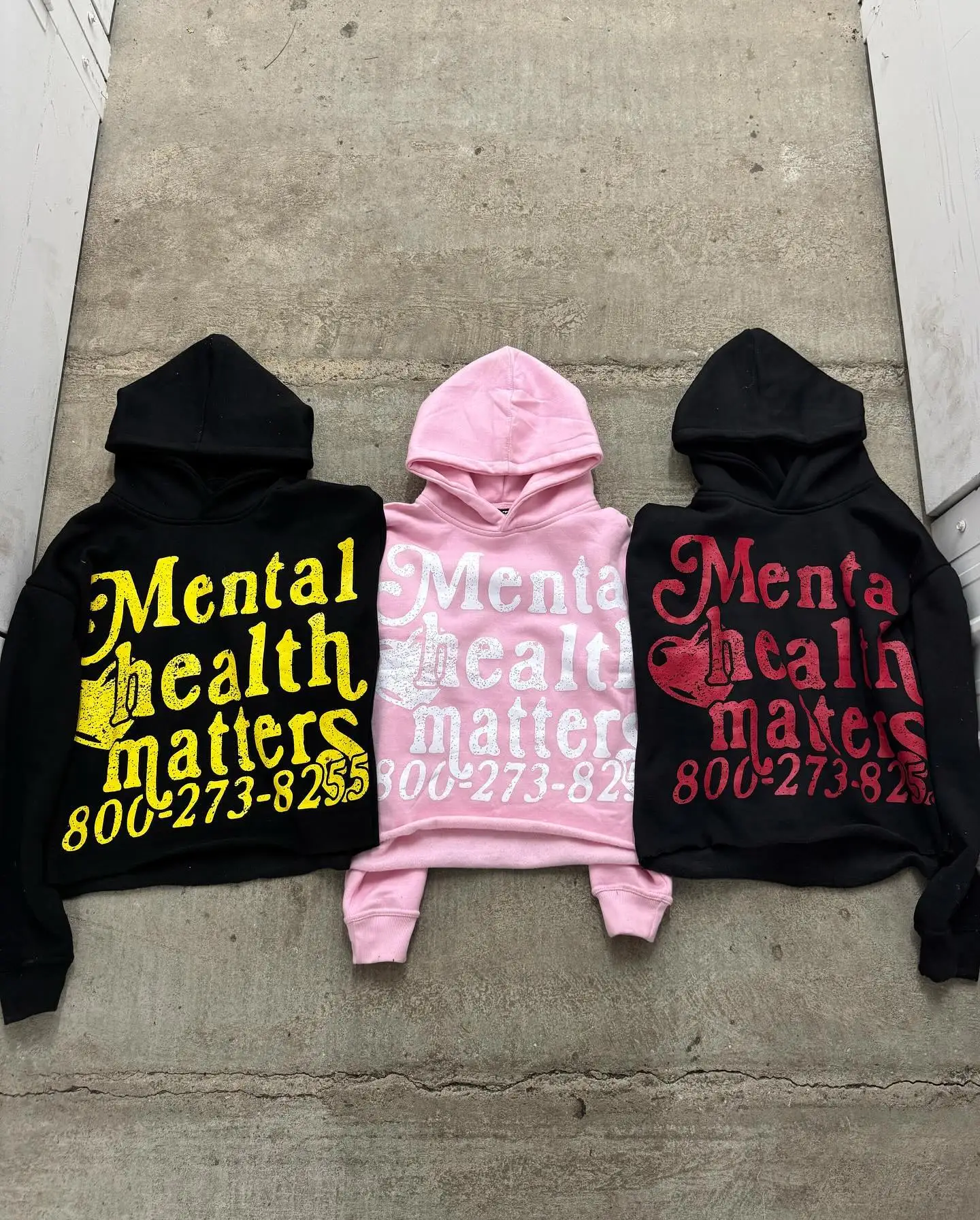 Y2k New Mental Health Matters Print Hoodies Women Men Oversized Hoodie Goth Grunge Streetwear Sweatshirt Harajuku Gothic Clothes