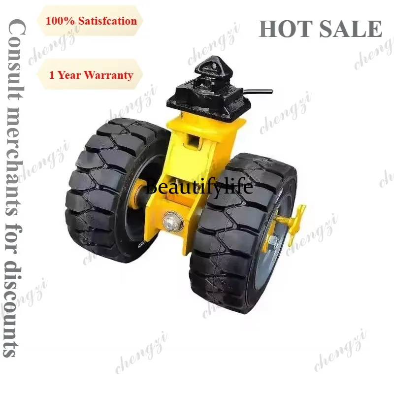 M81 16 Inch Heavy Load Solid Rubber Caster Super Heavy Duty Universal Wheel Container Industrial Mobile Transport Roller Wheel