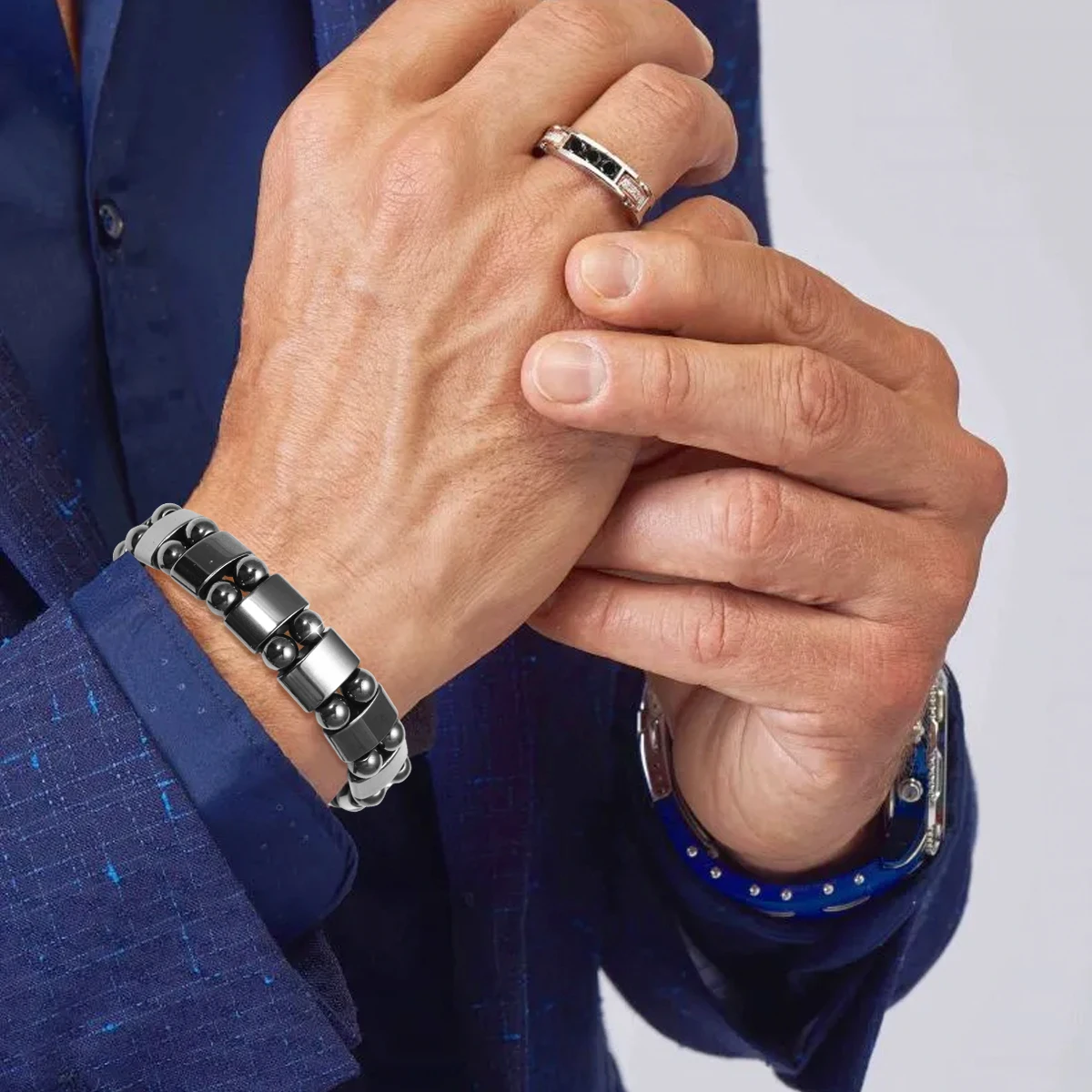Couples Hematite Bracelets for Weight Loss