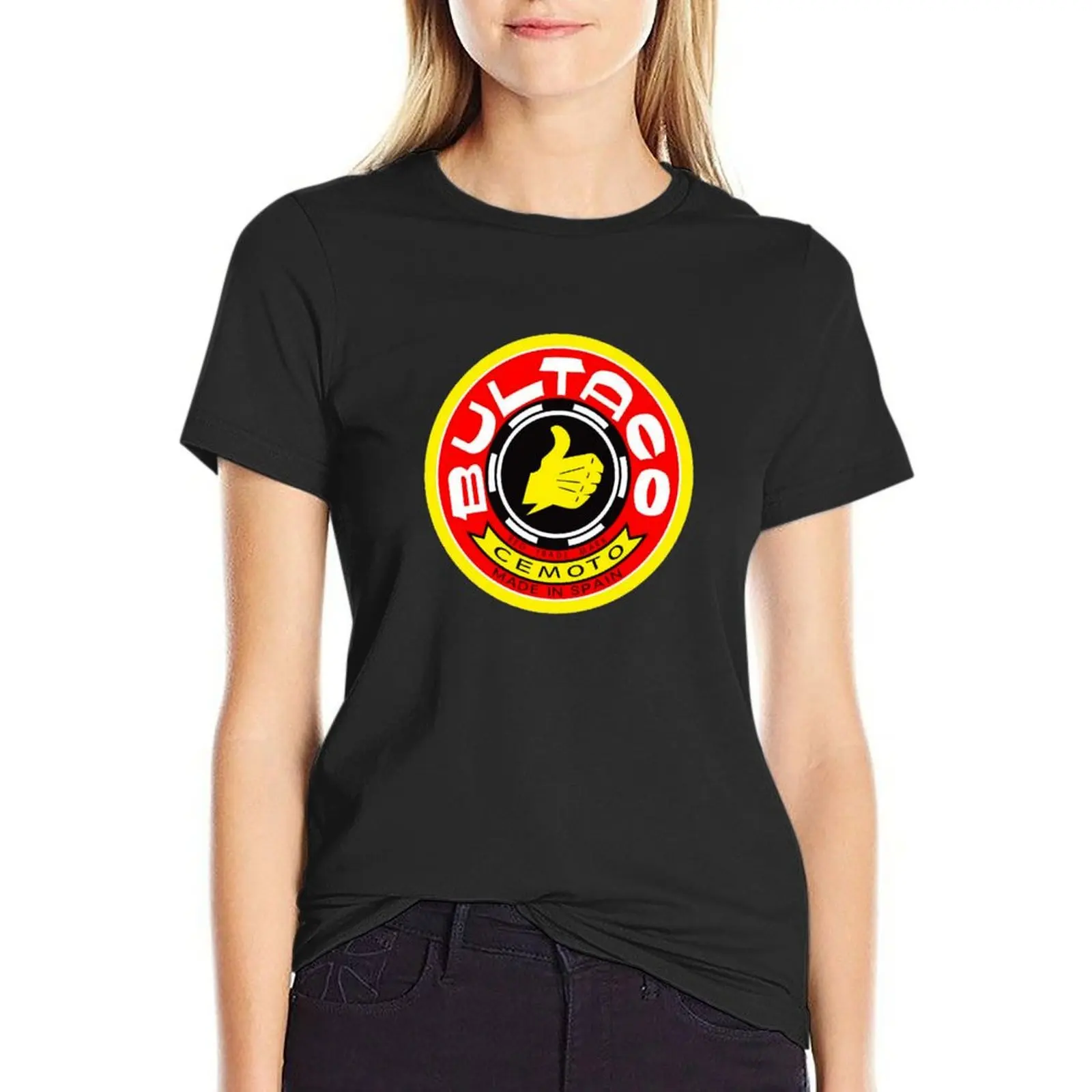 

bultaco motorcycle T-shirt Aesthetic clothing aesthetic clothes tees t shirts for Women