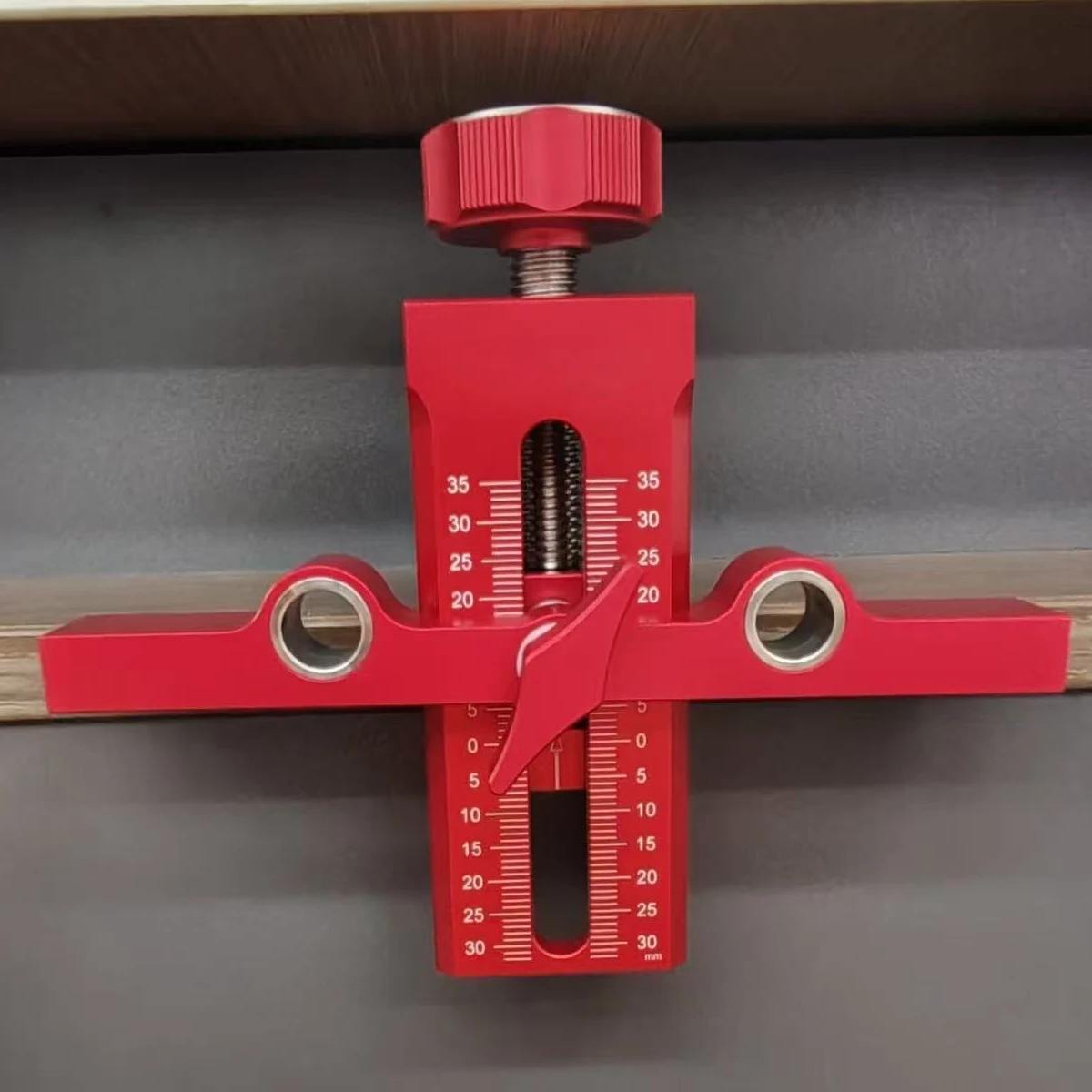 

Cabinet Door Positioning Tool with Adjustable Positioner Cabinet Door Mounting Support Cabinet Door Cutout Installation Tool