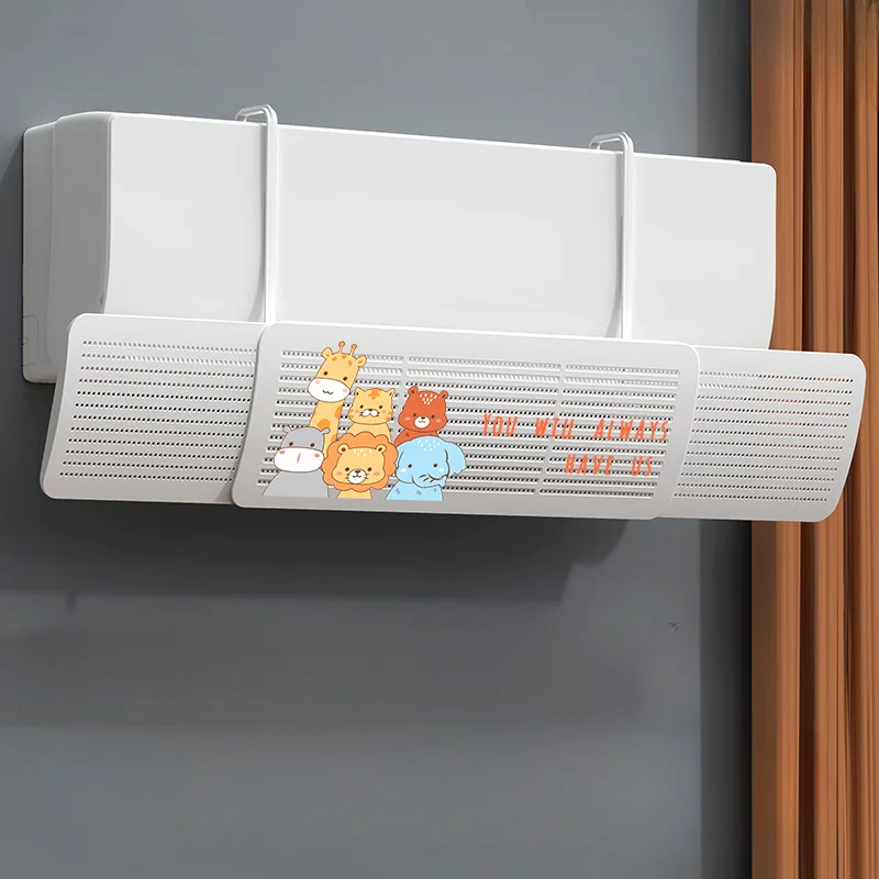 Wall-mounted Air Conditioning Wind Deflector Scalable 3-in-1 Air Conditioner Windshield Household Air Conditioning Baffle