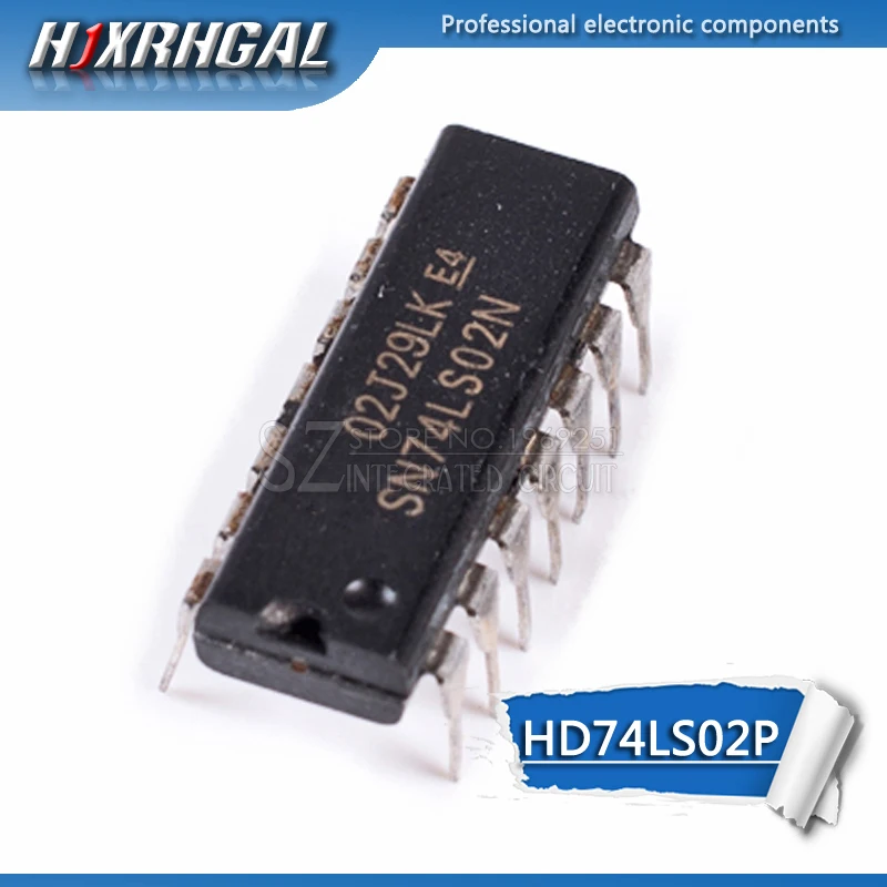 10pcs HD74LS02P DIP14 HD74LS02 DIP SN74LS02N 74LS02 7402