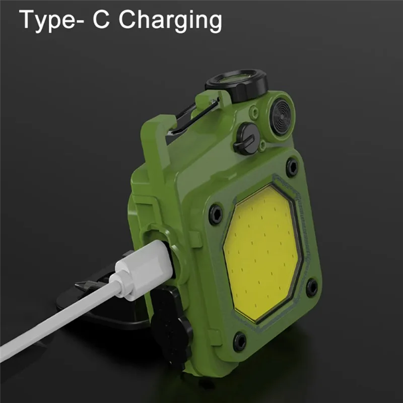 

Портативный мини-брелок-фонарик USB перезаряжаемый светодиодный фонарик-брелок для уличного туризма, кемпинга, прочный фонарь