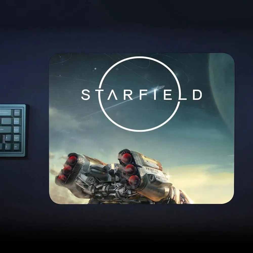 Starfields Mouse Pad Gaming Laptops Mousepad Gamer Carpet Keyboard Mat Desk Protector Anime Cartoon Mouse Pads