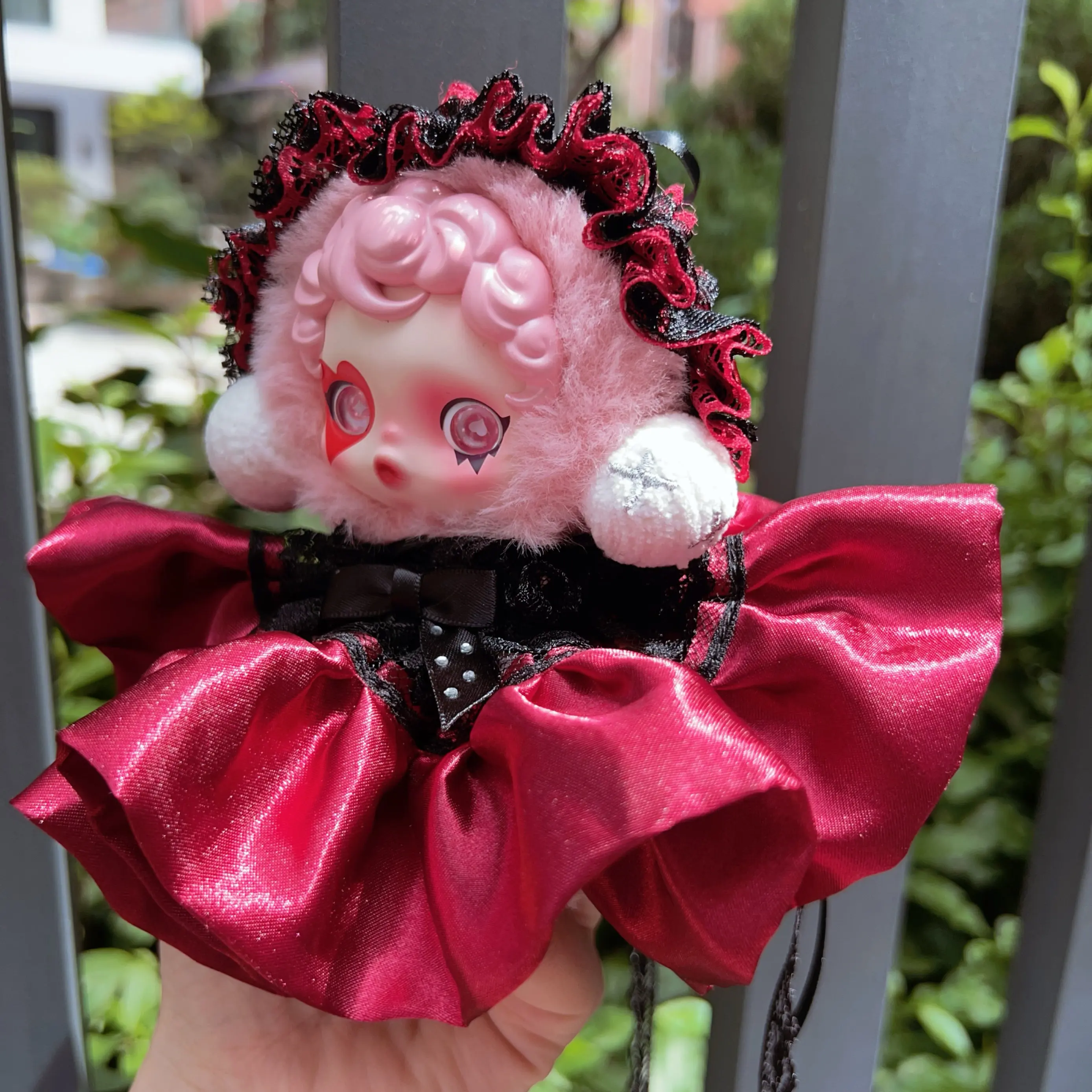 

Plush Vinyl Doll Outfit Set Cute Dresses Costume Clothes Fit Winter Movement Series For Fans Skullpandy Collectible Doll Figures