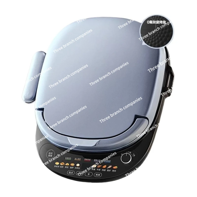 

Бытовая электрическая форма для выпечки, многофункциональная двусторонняя машина для блинов, очень большая съемная и моющаяся