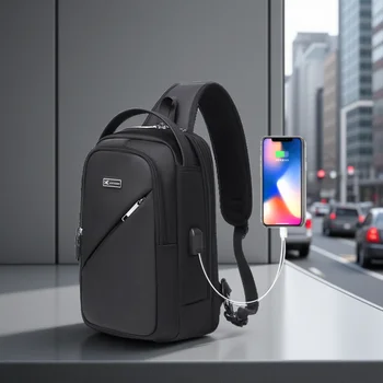 8 最佳銷售 男士斜背包 - №7