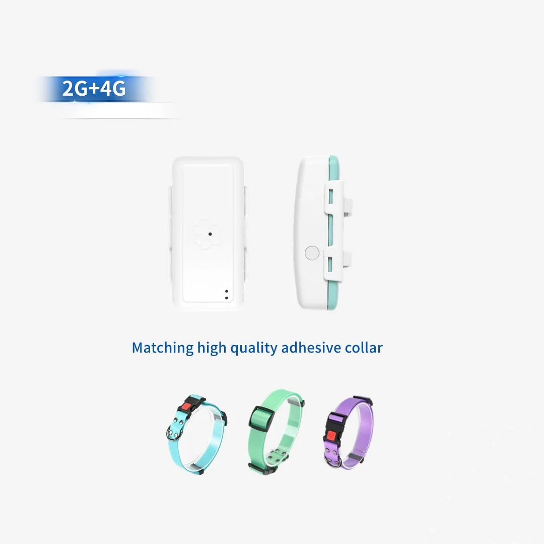 

Pet GPS tracker with 4G Sim Card Tracks Pet Activity Sleep Steps with Smart Health tracker for Pet Consignment