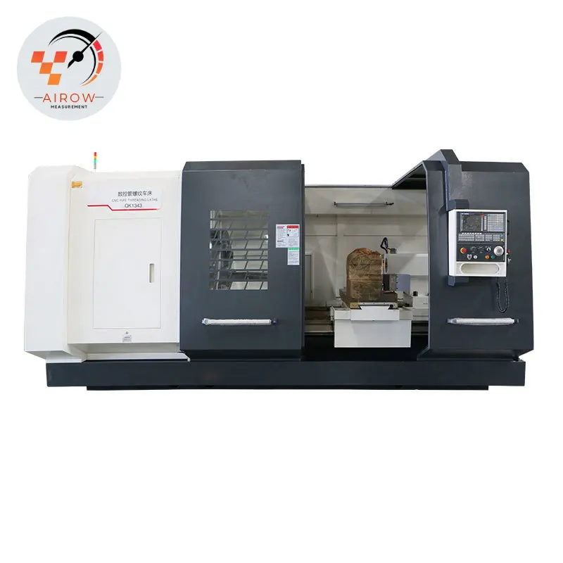 Ariow Factory Sale QK1343 CNC Turning Lathe Pipe Threading Lathe Machine