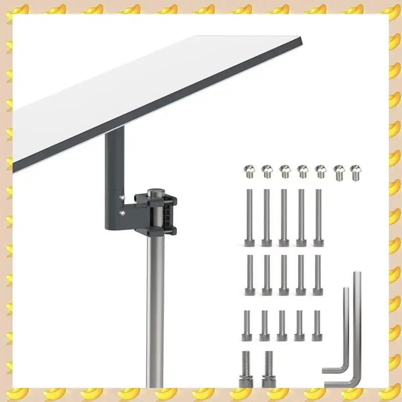 

A45U For Starlink Gen 3 RV Ladder Mount 360° Adjustable Mount Rack For Starlink V3 Mount Accessories Range Pipe Adapter