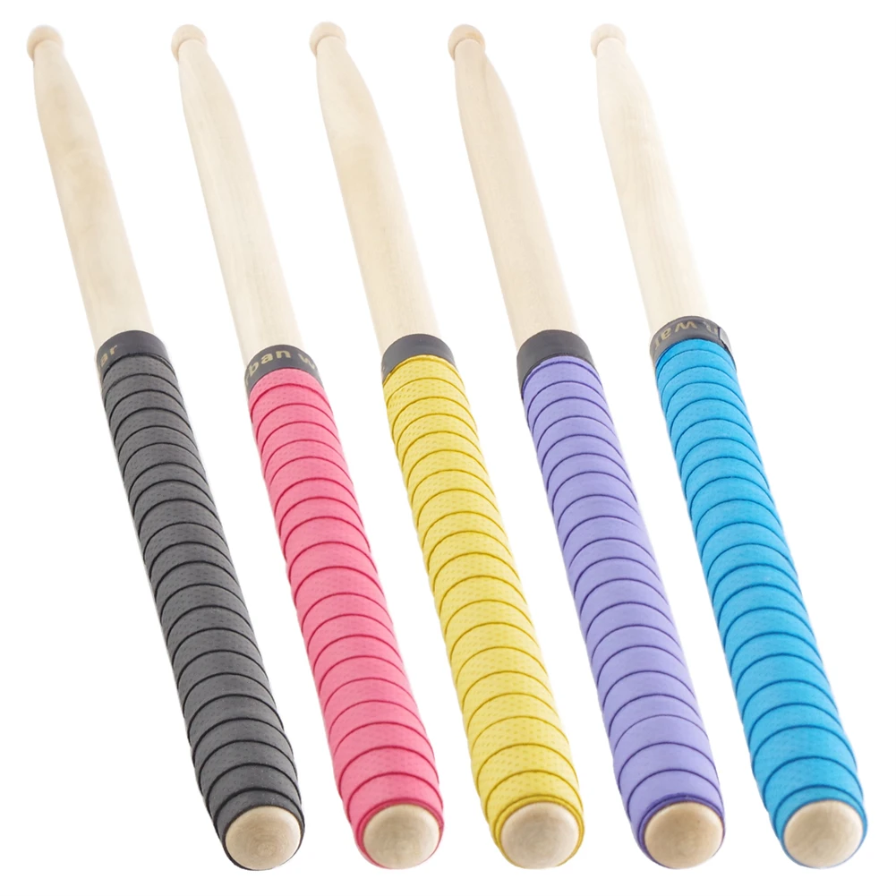 Anti-Slip Drumsticks Grips, fita adesiva, acessórios Badminton, baratos PU Parts, 110cm, 43 ", 7A, 5A, 5B, 7B