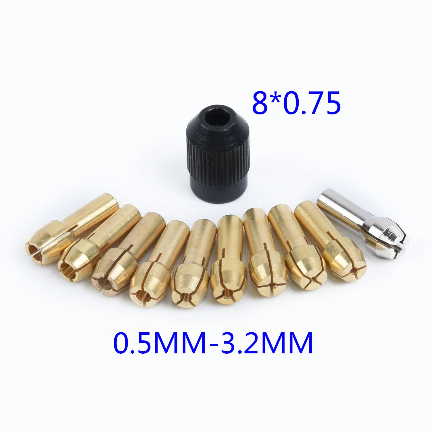 kit-di-accessori-per-utensili-rotanti-composto-da-10-pinze-e-1-dado-per-l’installazione-in-mandrini-di-trapani-con-diametro-interno-inferiore-a-43-mm-per-uso-in-macchine-per-la-smerigliatura