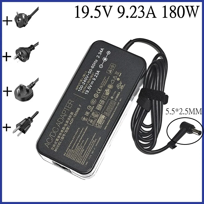 

19.5V 9.23A 180W 5.5*2.5mm AC Power Charger ADP-180MB F for Asus ROG G75VW GL502VT G750JMN FX60V GFX72 Gaming Laptop Adapter