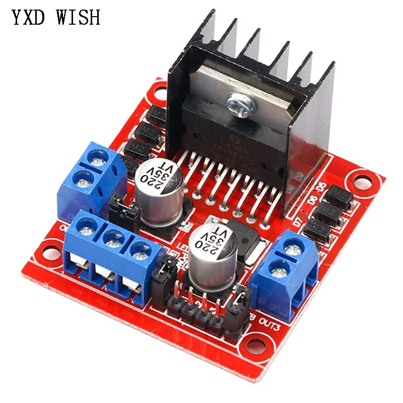 10pcs L298N Driver Board Module DC Stepper Motor Smart Car Robot Peltier High Power Dual H-Bridge Controller For Arduino DIY Kit