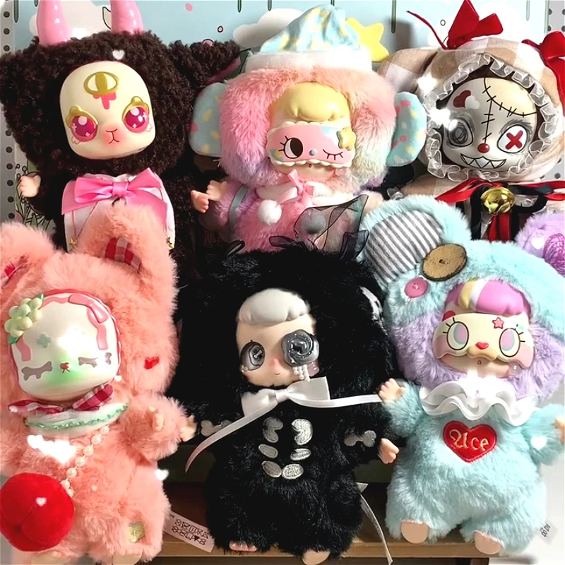 

KASA FOREST PARTY Series Blind Box KASA V2 Darkness Anime Figure Bag Pendant Mystery Box Vinyl Toys Anime Doll Keychain Gift New
