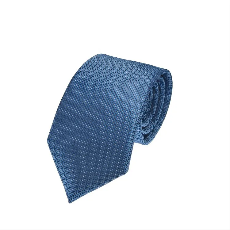 Tie men's tie in stock, formal polyester silk, professional high-end business fashion, jacquard hand tie