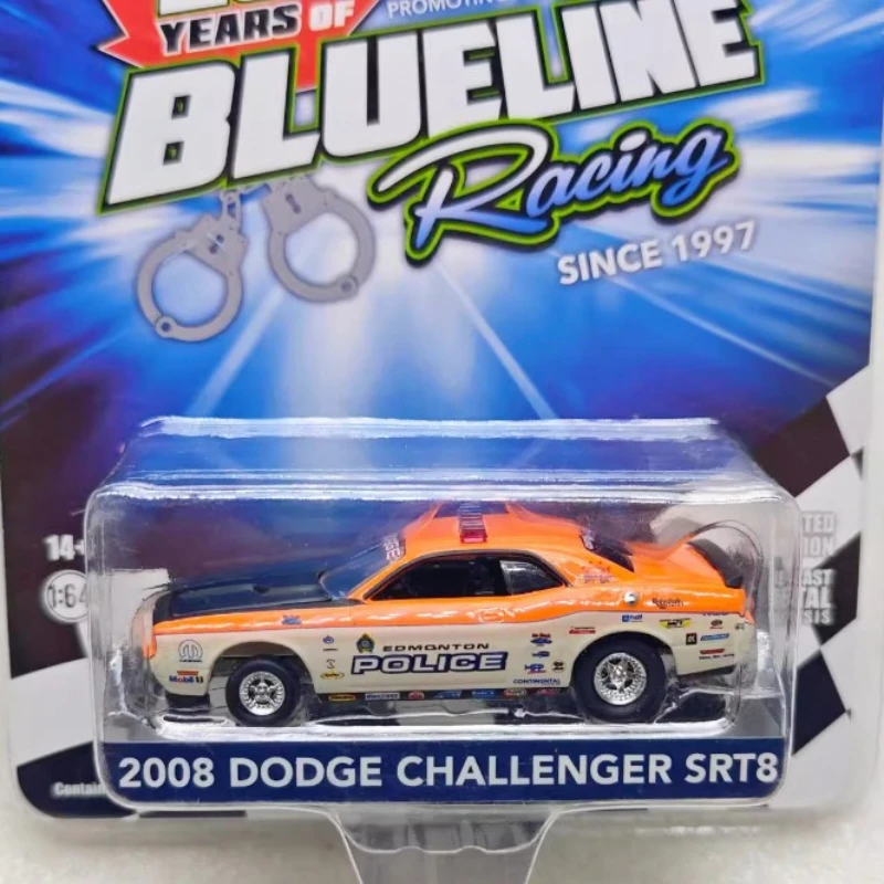 

Green Light 1:64 2008 Challenger R/T-Edmonton Police Department, Alberta, Canada Collection Toys Small Gifts Model Wall Pendants