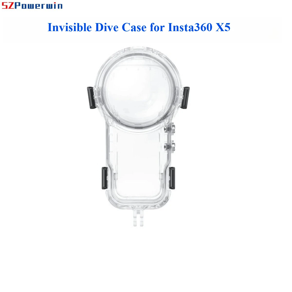 

60M Invisible Dive Case For Insta360 X5 Camera Waterproof Protective Case Underwater 60m/196ft Diving Shell Camera Accessories