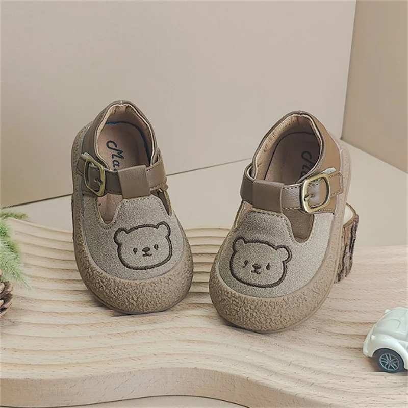 New Autumn Baby Shoes Leather Toddler Kids Sneakers Soft Sole Infant Shoes Fashion little Boys Girls Shoes EU15-25