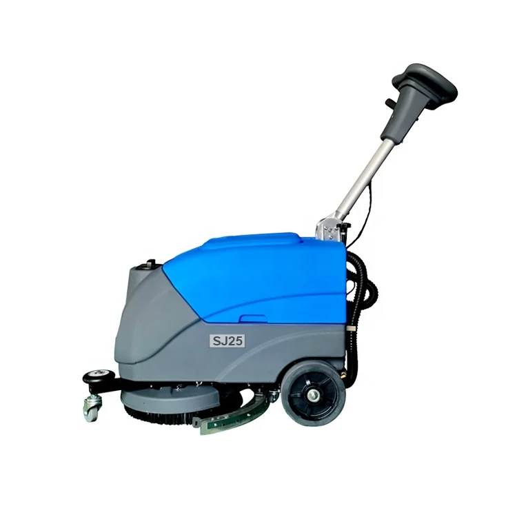 

Folding Electric Convenient Floor Cleaning Machine Industrial Floor Scrubber