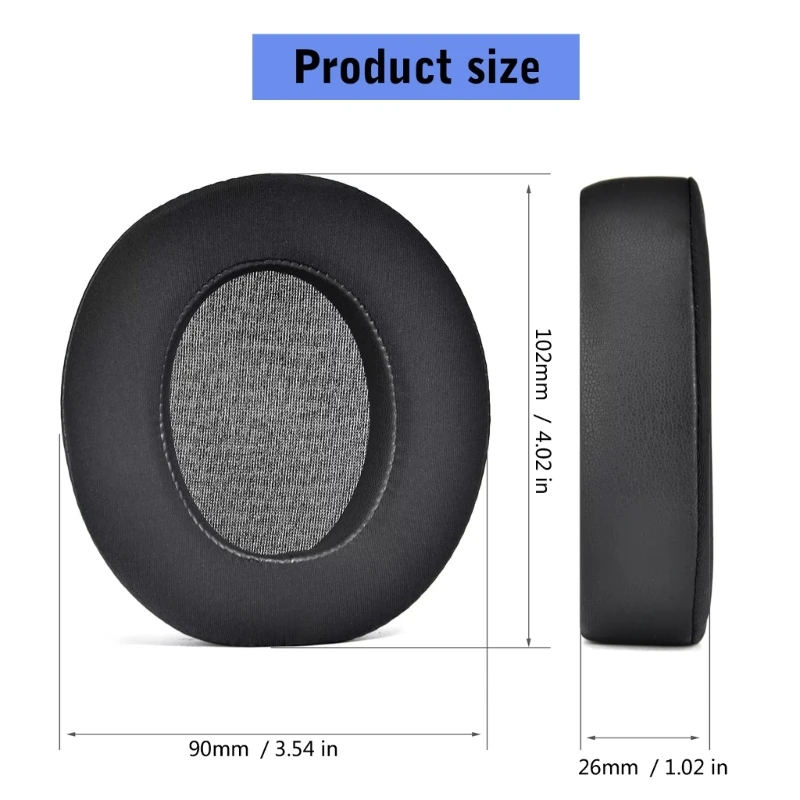 Y2GD Substituição gel resfriamento Earpads para a vida q30 Q35 fones ouvido, almofada ruído respirável suave