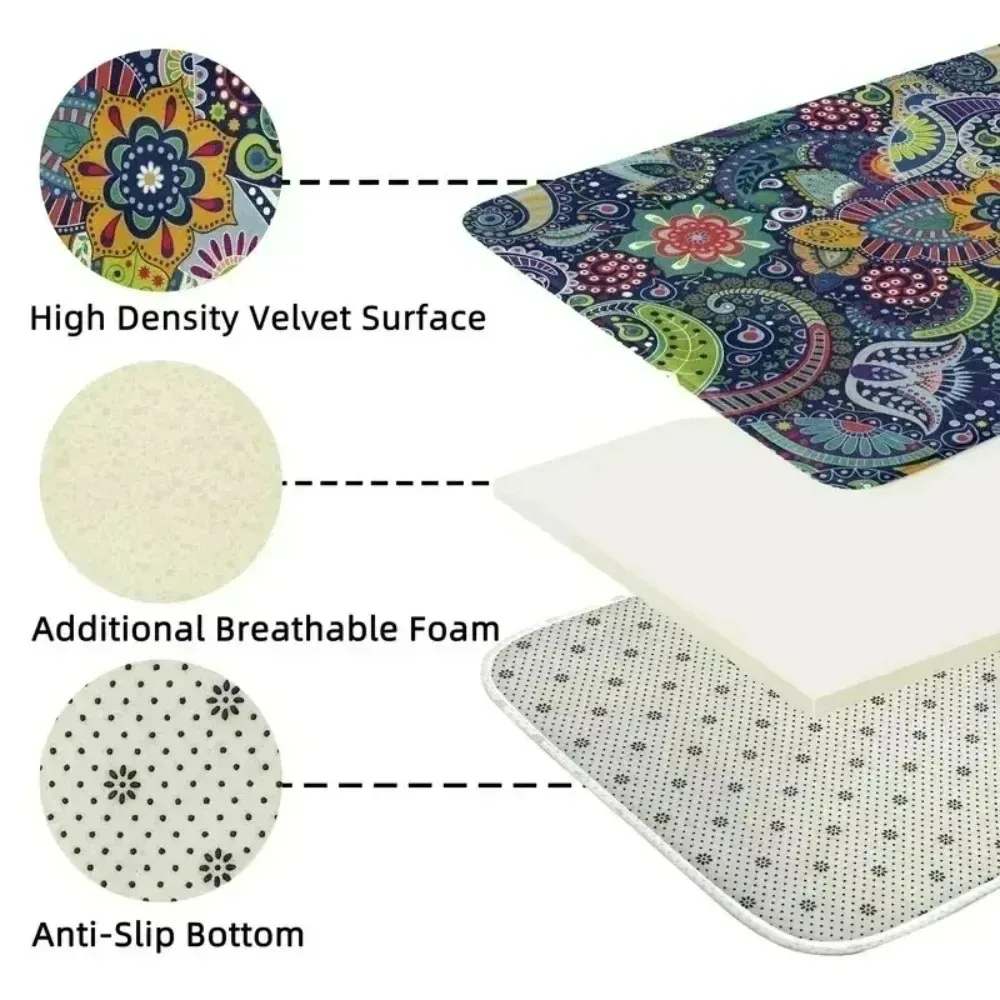 3D Geometric Carpet Game Room Rugs Hexagons Carpets for Home Play Gaming Room Decor Livingroom Bedroom Teens E-Sport Rug