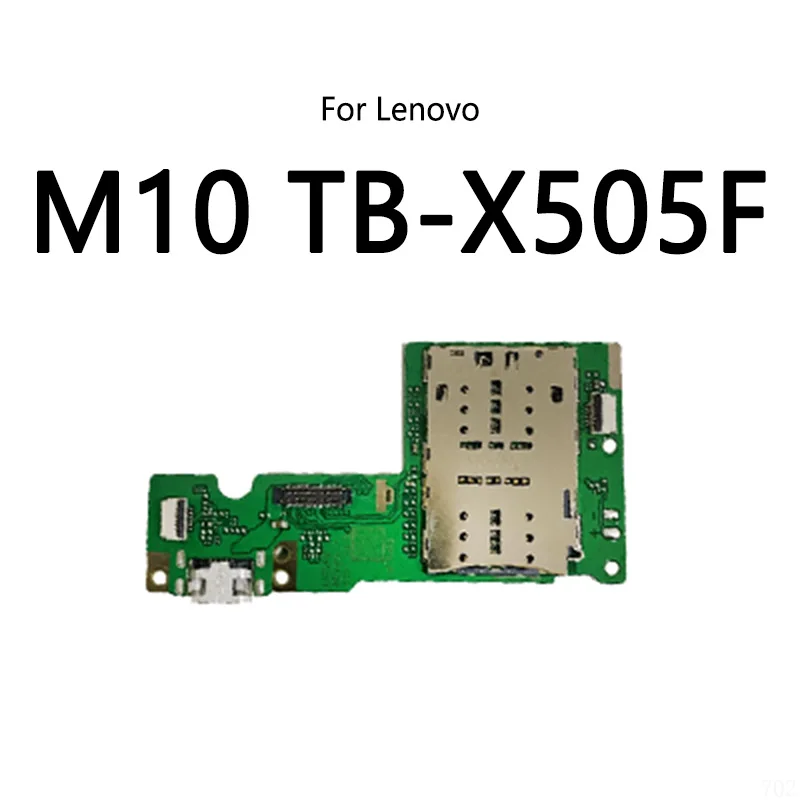 USB Charging Dock Port Connector Charge Board Flex Cable For Lenovo M8 8505F 8705F M7 7305F M10 X306F X505F Plus X606F P11 J606F