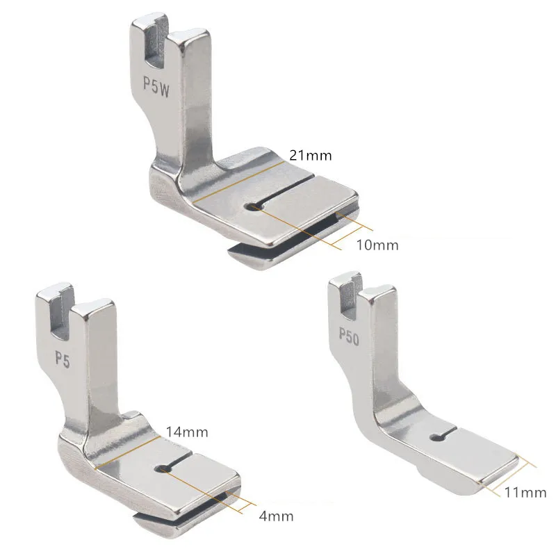 P5 P50 P5W Pleated Presser Foot Gathering Wrinkled Join And Fold Shirring Presser Foot Industrial Sewing Machine Accessories