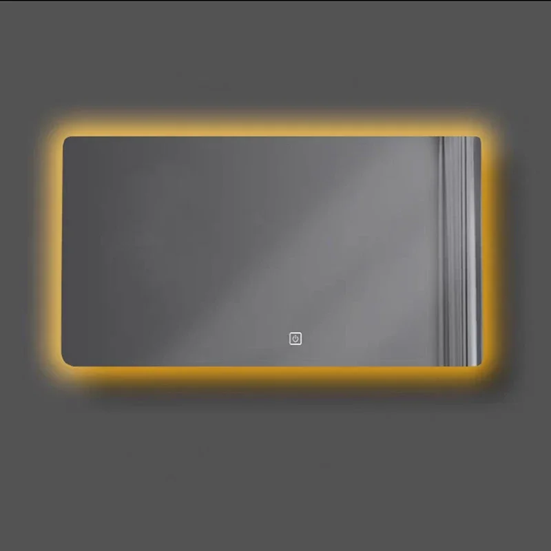 

Rectangular Design Mirror Lights Led Illuminated Hairdressing Bathroom Mirror Shower Smart Espelho Para Indoor Supplies