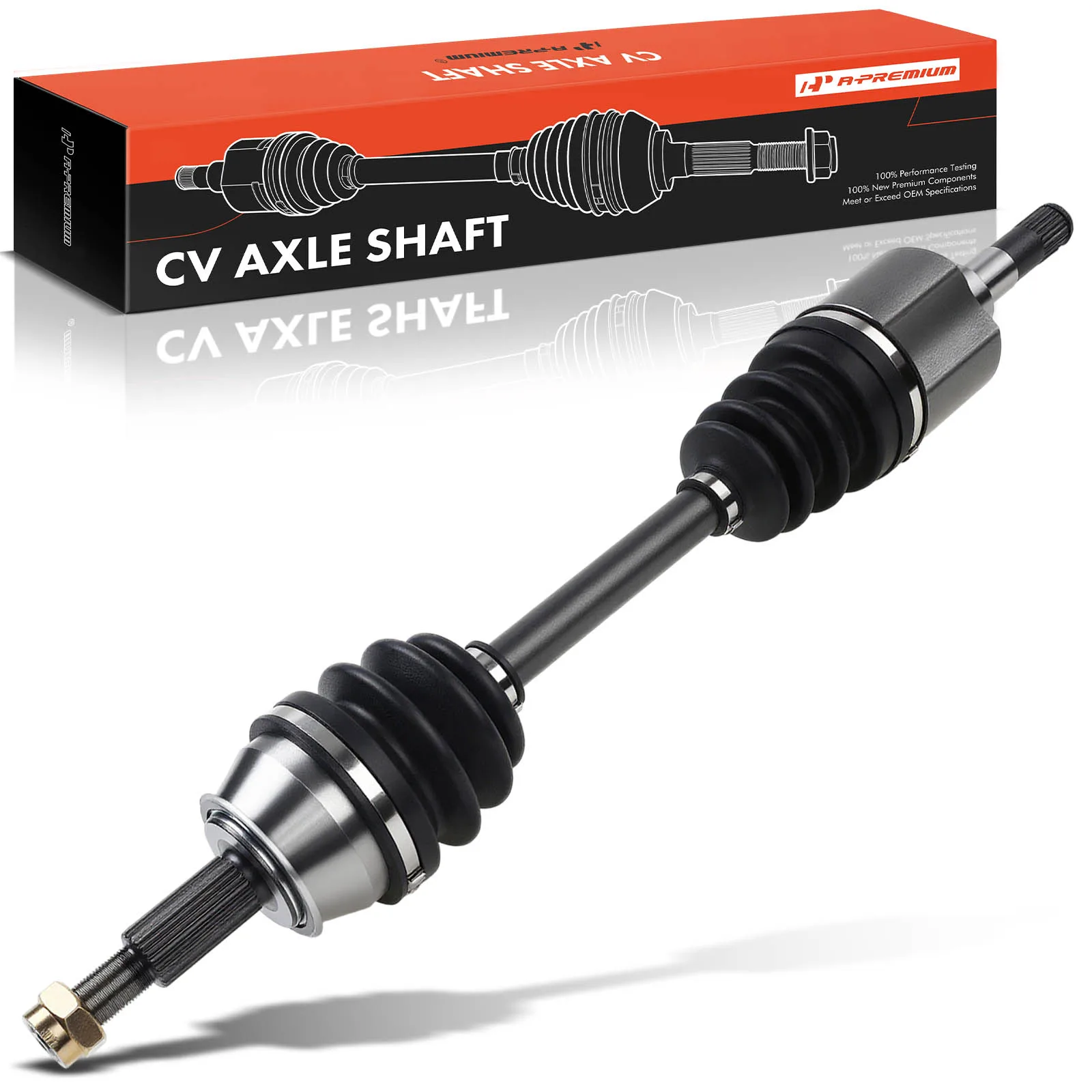 A-Premium Front Driver Side CV Axle Assembly for Ford Taurus 1986-1991