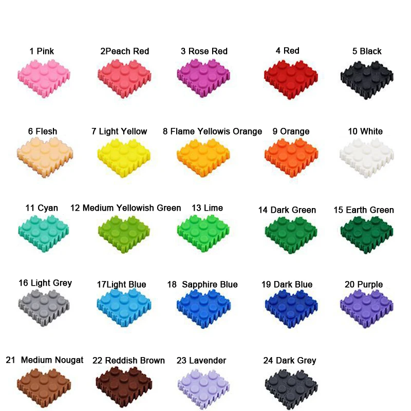 200pcs10*10mm Diamond Building Blocks Pixel Art Picture Painting DIY 3D Small Particle For Children\'s Birthday Gift