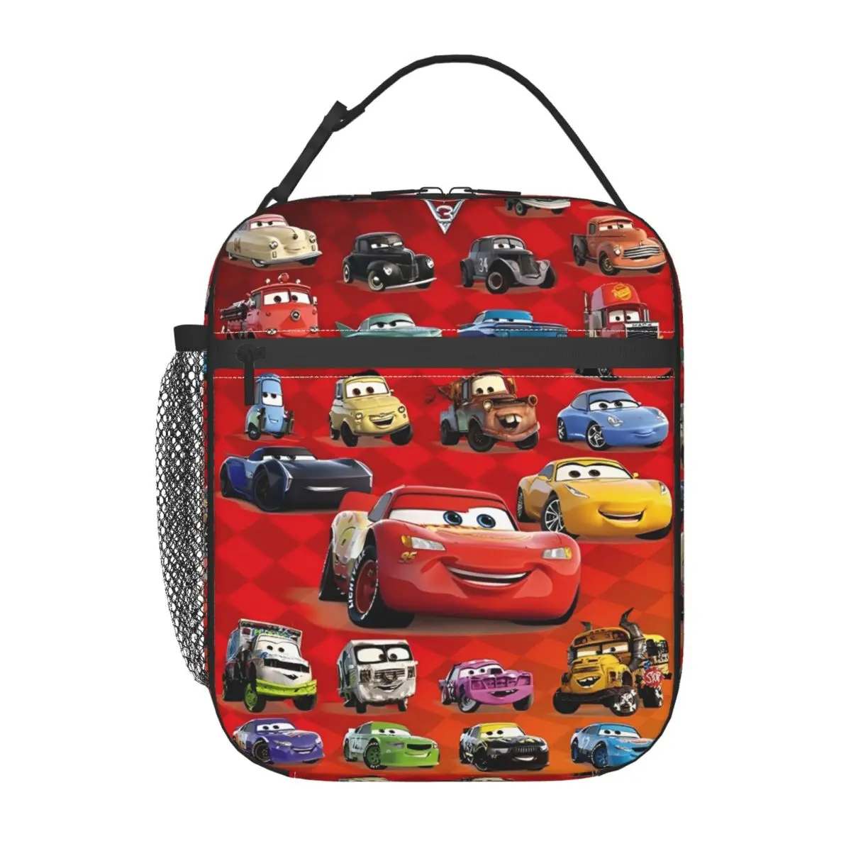

Lightnings Anime McQueens Thermal Insulated Lunch Bag Women Cartoon Racing Car Resuable Lunch Container Storage Food Box