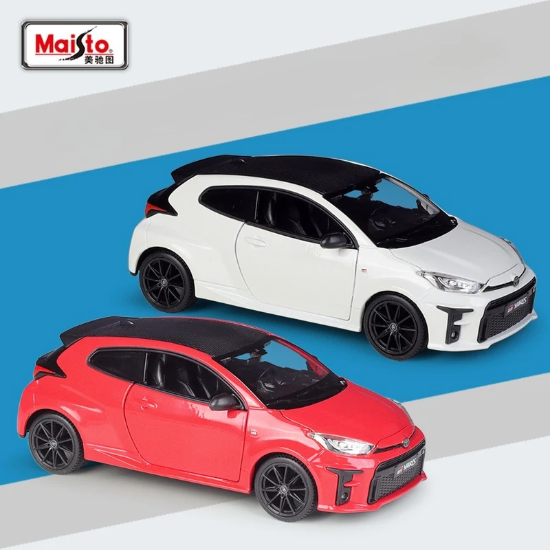 

Maisto 1:24 GR Yaris Simulation Alloy Metal Model Toy Gift Diecast Alloy Car Model Collectible