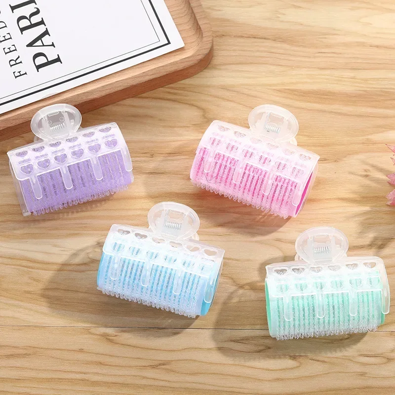 3pcs/lot Lazy Hair Rollers Bangs Roll Hair Curlers Plastic Self-adhesive Hair Curling Hairdressing Styling Tools for Hair Tool