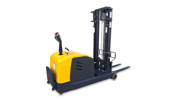 Sturdy Frame Mini Forklifts Full Electric Pallet Stacker Reach Fork Self Lift Stacker Table Automatic Hydraulic Lift Forklift