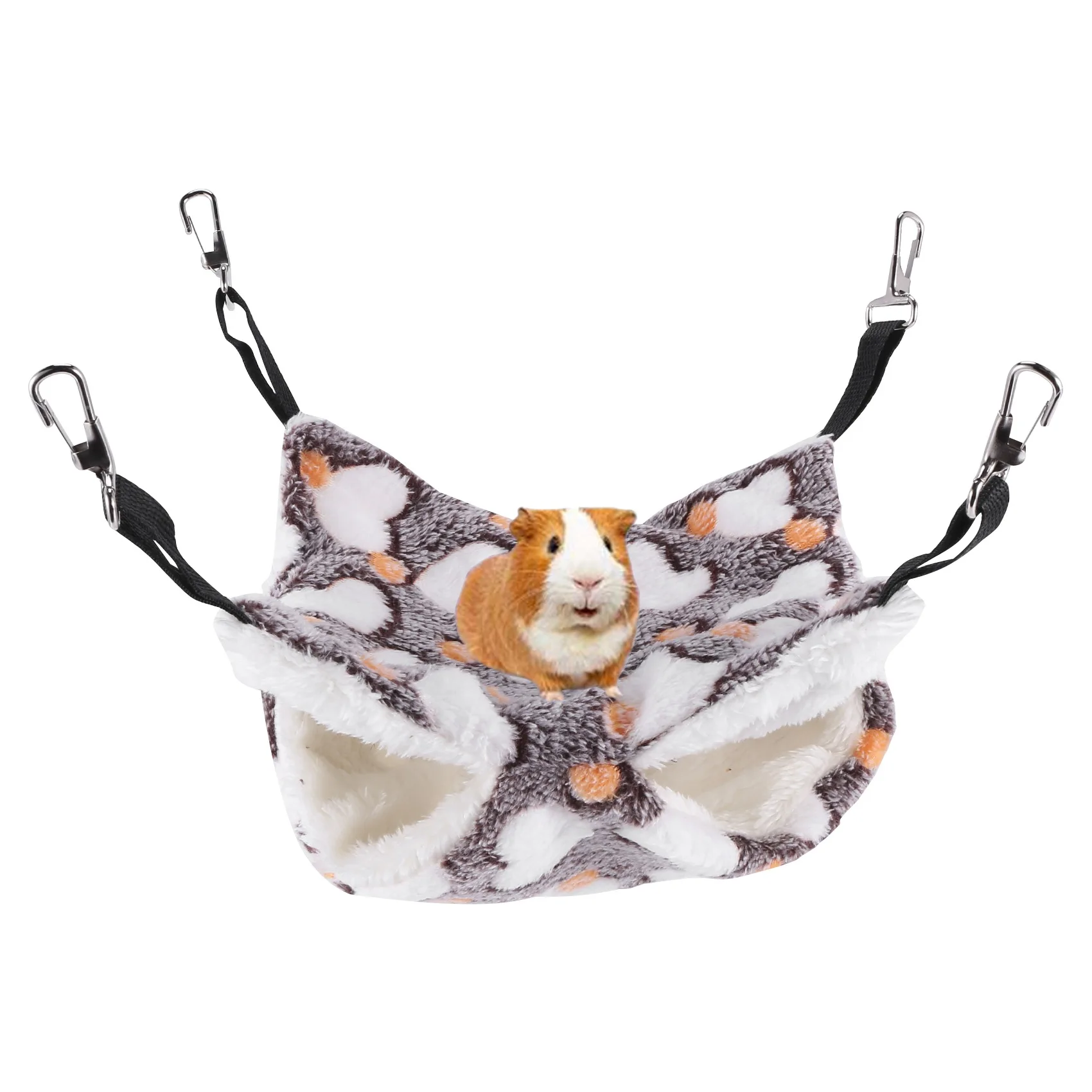 ABRB-2개입 기니피그 쥐 해먹 기니피그 햄스터 페럿 소동물 친칠라용 걸이식 해먹 침대