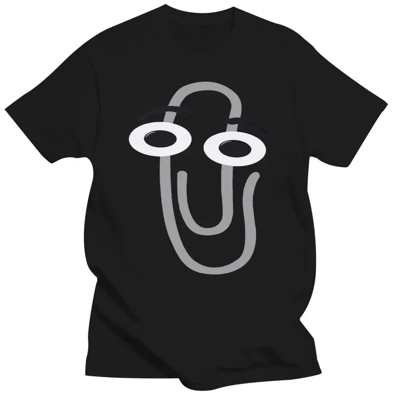 Printed T-Shirt tees top manga vintage anime clothes oversized funny men clothing 2024 Men tshirt  R.I.P. Clippy Unisex T Shirt