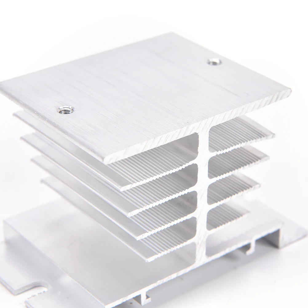 Aluminum Heat Sink SSR Solid State Relay Small Heat Dissipation