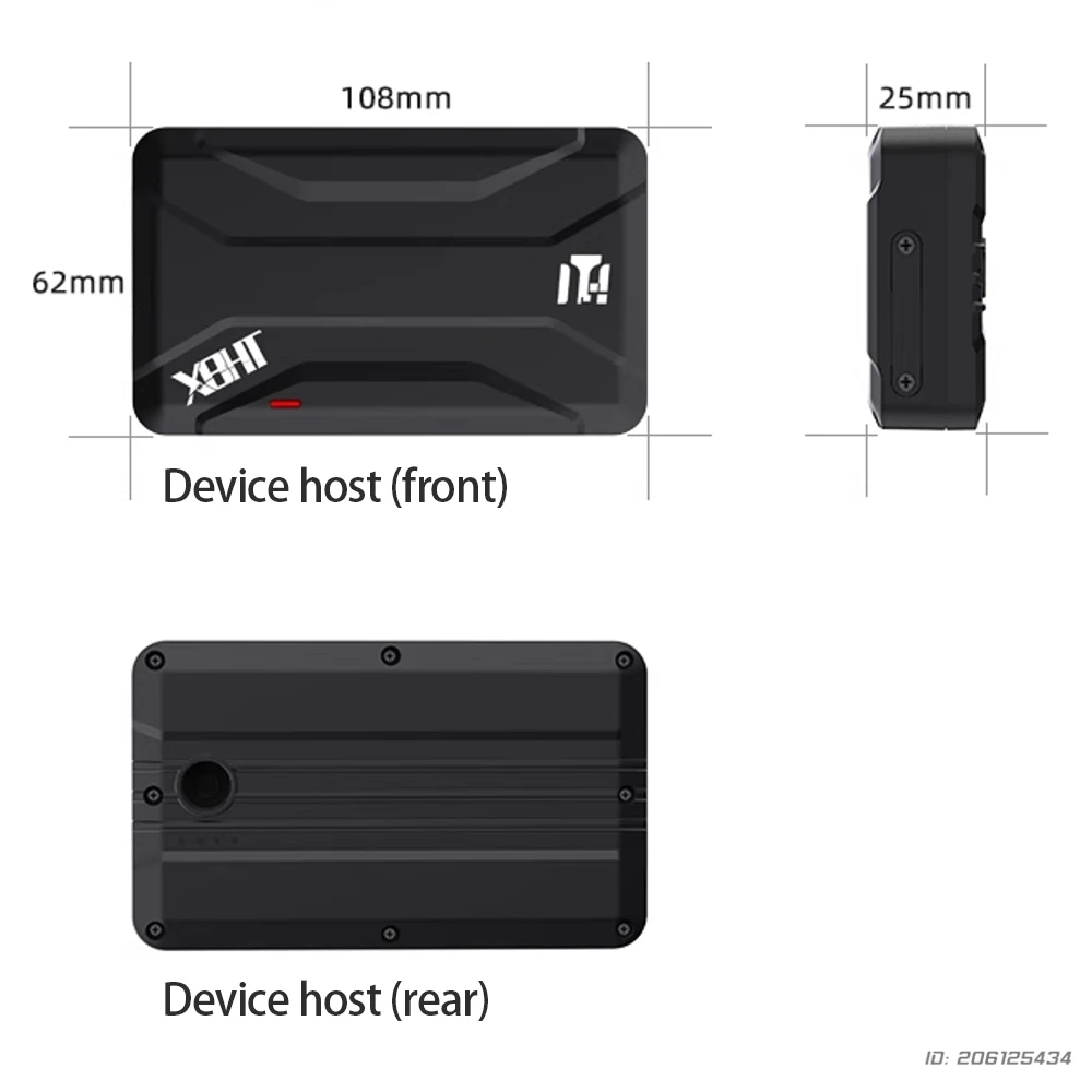 دراجة نارية مسجل قيادة بدون شاشة 5G واي فاي مقاوم للماء دراجة نارية مسجل قيادة مراقبة ضغط الإطارات 2K HD للرؤية الليلية