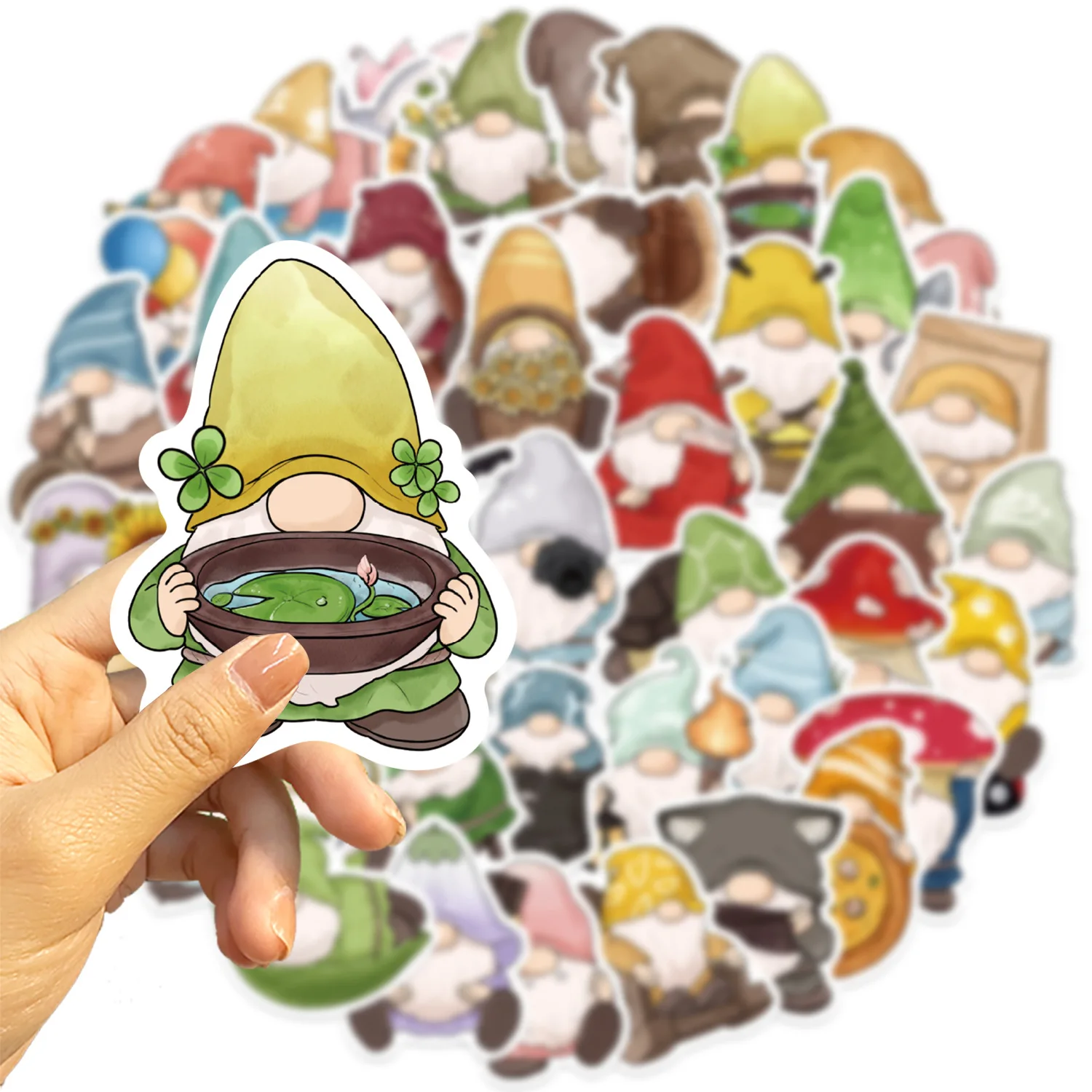 10/30/50PCS New Dwarf Cartoon Sticker DIY Phone Laptop Luggage Skateboard Graffiti Decals Fun for Gift