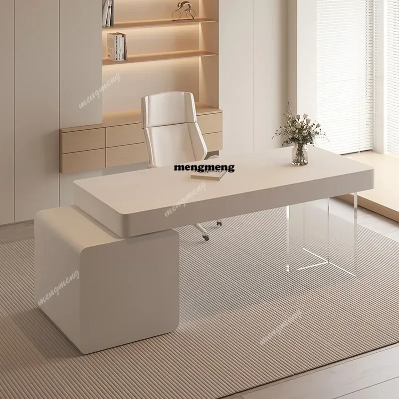 

Manager Strong Executive Office Desk Wood Big White Modern Executive Office Desk Luxury Drawers Scrivania Small Spaces Furniture