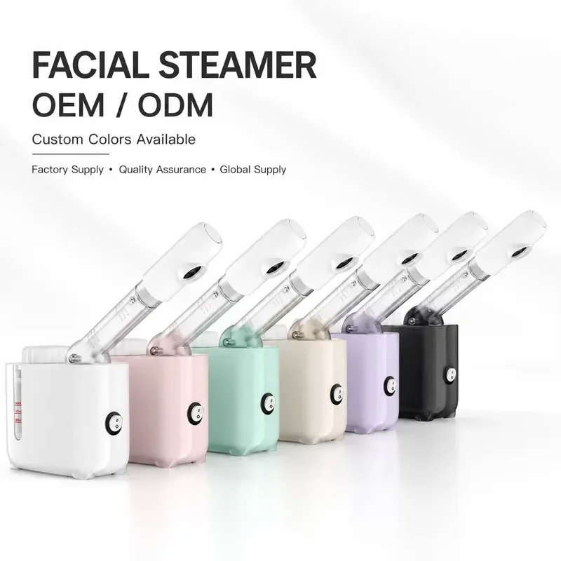 Nano Ionic Facial Steamer 200 ML Electric Home Hydrating Deep Pore Cleansing Device