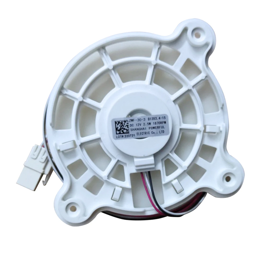 ZWF-30-3 for Samsung Refrigerator Fan Motor Refrigeration DA31-00287B Cooling Fan 00334C-00305A B1353.4-15 BCD-430WP9C DC 12V