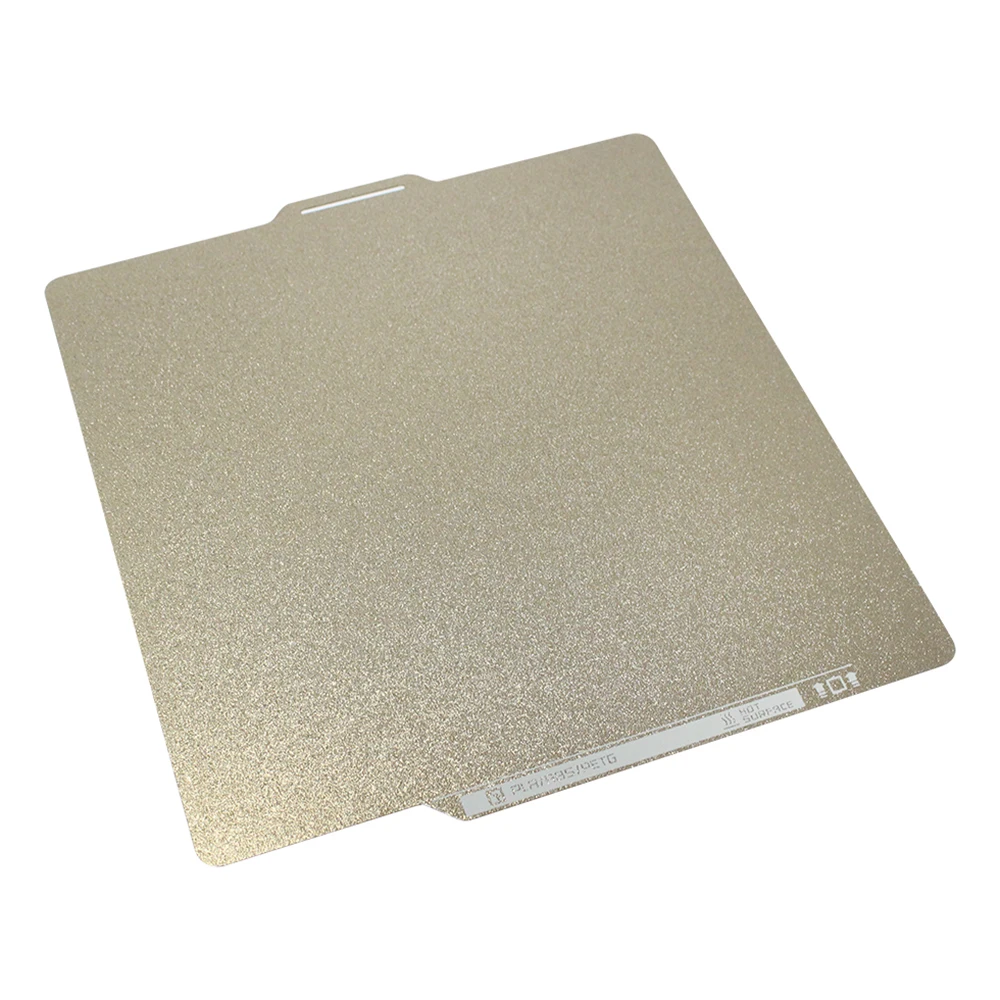 

3D Print Bed Double Side Textured PEI Surface Magnetic Spring Steel Flexible Platform Removable Build Surface Print Mat Durable