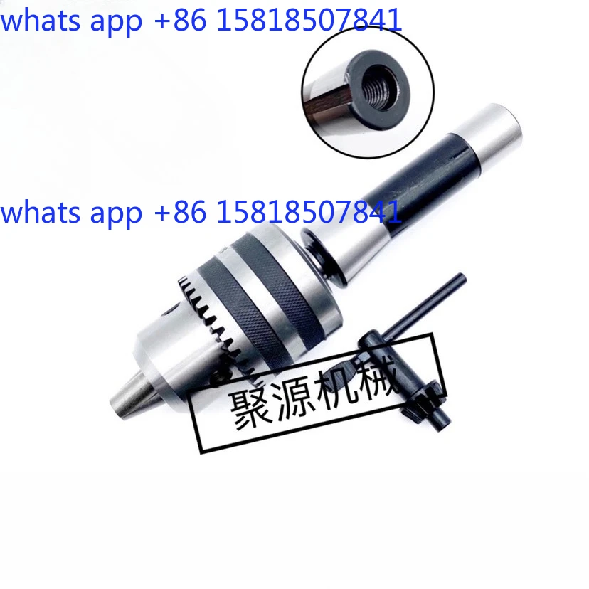 R8 Self-tightening Self-locking Drill Chuck Metric Coarse M12 Thread 1-13 1-16