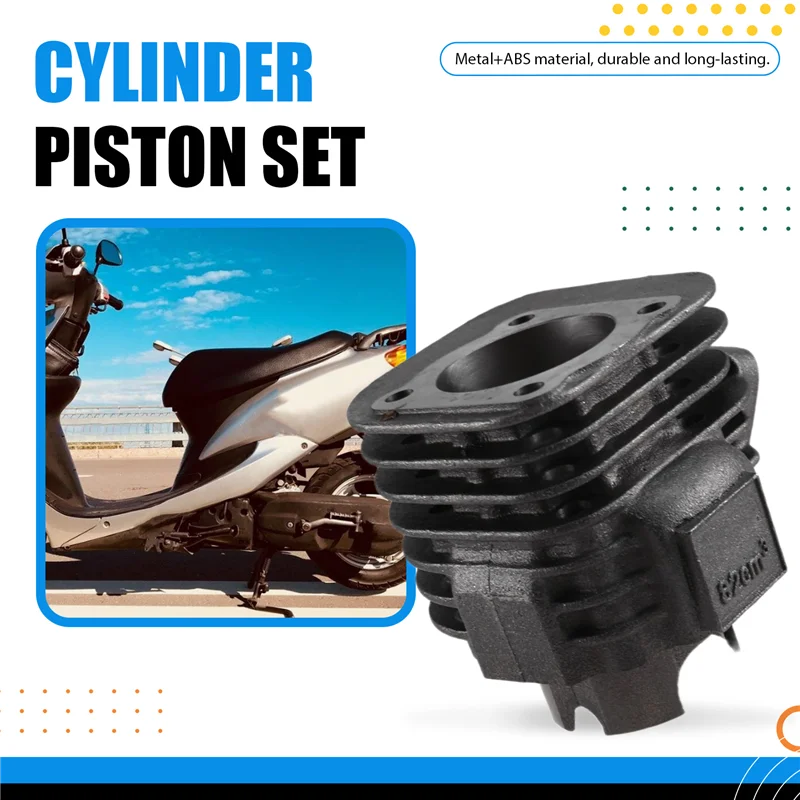 

ABQB-Motorcycle Cylinder Piston Set Gasket Ring Set For Jog 90 90Cc 50 Mm Cylinder&Piston &Gasket&Piston Ring Parts