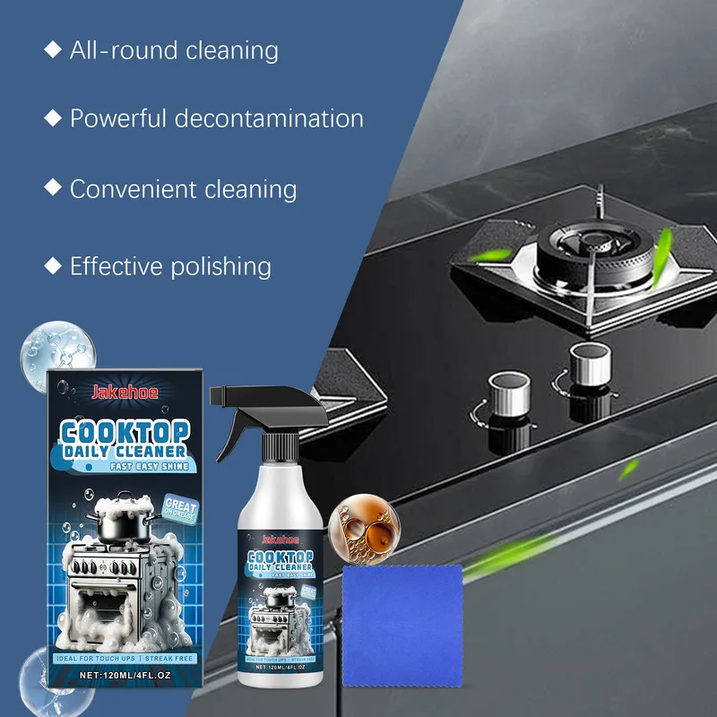 

Kitchen Stove Foam Cleaner Household Oil Stain Removal Polishing Agent Kitchen Stove Oil Stain Remover