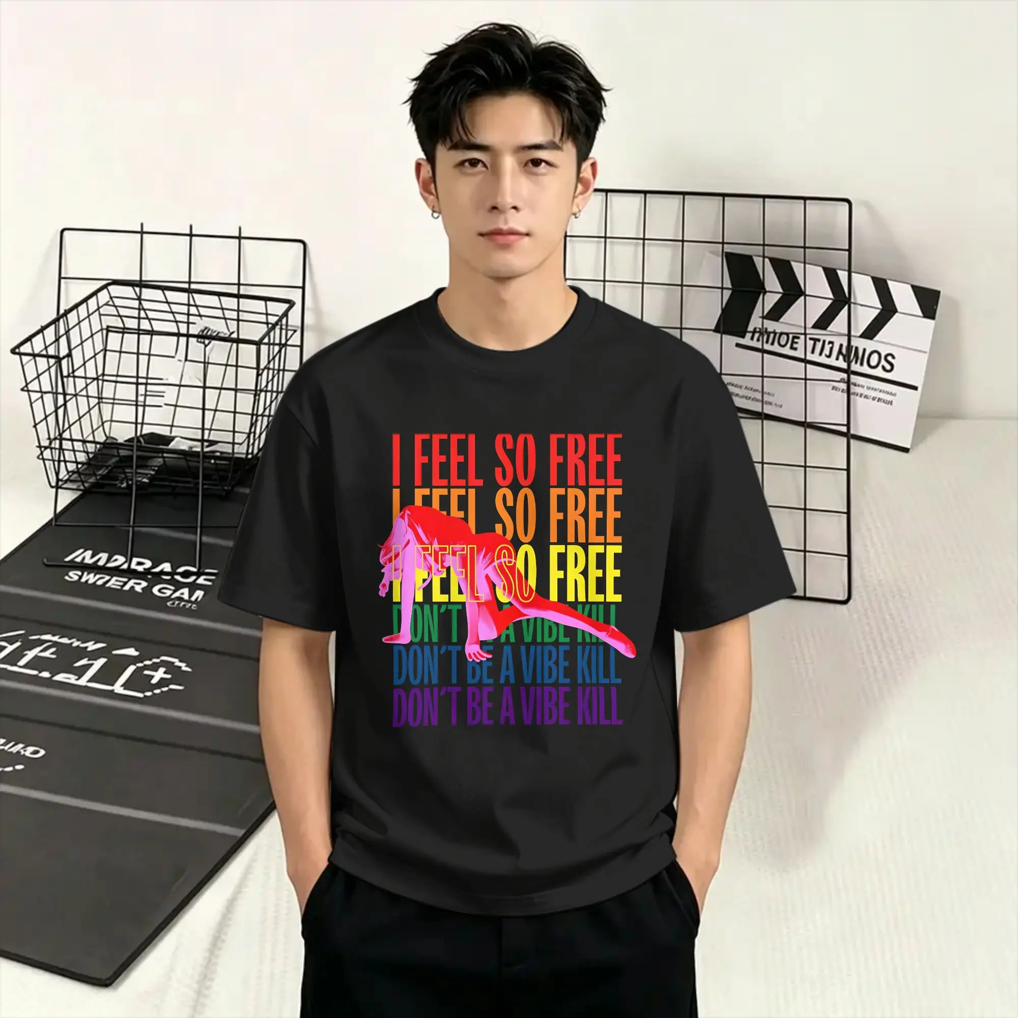 Harajuku T Shirt Summer Madonnas Confessions II Album 2026 Novelty T-Shirts  Cotton Tshirt  Men Y2K Classic Design Short Sleeve